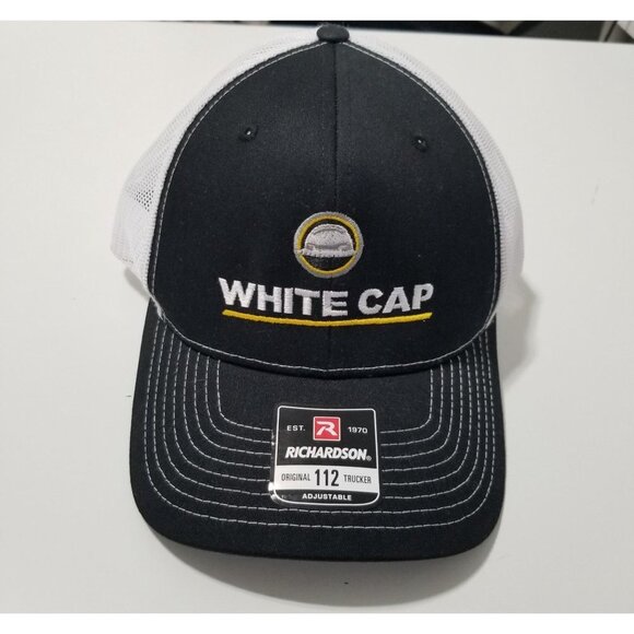 NWT WHITE CAP RICHARDSON ORIGINAL TRUCKER SNAPBACK‎ HAT - Picture 2 of 7